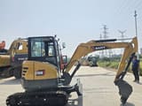 2025 Sany SY35U mini excavator, side profile view
