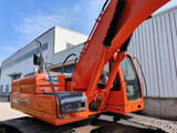 2020 Doosan DX225LC crawler excavator, rear three-quarter view