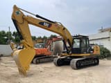 2021 Caterpillar 325DL crawler excavator, side view