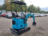 2025 JPC KV12 mini excavator, rear three-quarter view