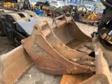 2018 JCB JS145W wheel excavator bucket detail