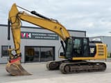 2016 Caterpillar 320EL crawler excavator side view