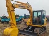 2011 Komatsu PC70-8 crawler excavator, front three-quarter view