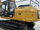 2020 Caterpillar 329D crawler excavator, rear three-quarter view