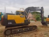 2024 Volvo EC140DLC crawler excavator, side profile view