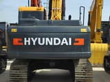 Hyundai R220LC-9S crawler excavator, rear view