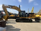 2022 Caterpillar 330D crawler excavator, side view