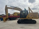 2023 Caterpillar 320GC crawler excavator side view