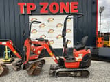 2018 Kubota K008-3 mini excavator, side profile view