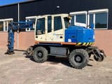 2010 Atlas 160WSR wheel excavator, side view
