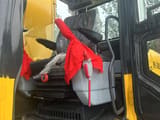 2020 Komatsu PC200 crawler excavator cab interior view