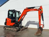 2020 Kubota KX037-4 mini excavator, side view