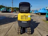 2022 Yanmar SV05-D mini excavator, rear view