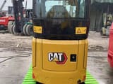 2023 Caterpillar 302 mini excavator rear view