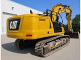 2019 Caterpillar 336 crawler excavator, rear three-quarter view