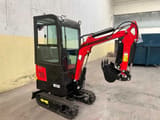 Vicsec VC13C mini excavator, side view