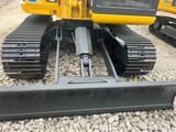 2024 Komatsu PC70-8 mini excavator front blade view