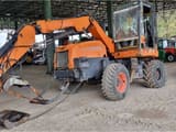 Gallmac WMW 115 wheel excavator, side profile view