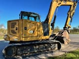 2021 Caterpillar 308 CR mini excavator side view