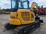 2015 Komatsu PC-55MR crawler excavator, rear three-quarter view
