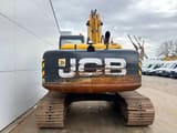 2017 JCB JS220LC crawler excavator rear view