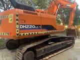 2012 Doosan DH220LC-7 crawler excavator, side view