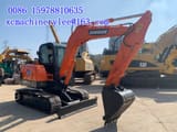 2023 MAN DX60 mini excavator, side view