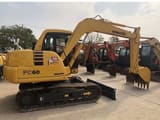 2020 Komatsu PC60 mini excavator, side profile view
