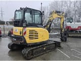2020 Yanmar SV60-A mini excavator, rear three-quarter view