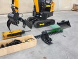 2026 JPC HT-12 mini excavator with attachments