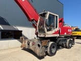 2004 Sennebogen 830M material handler, front three-quarter view
