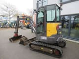 2019 Volvo ECR25D mini excavator, side view