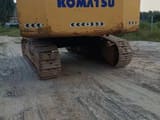 Komatsu PC600 LC-8 crawler excavator, rear view