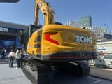 2023 XCMG XE205GA crawler excavator rear three-quarter view