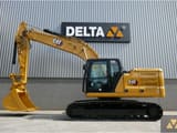 2020 Caterpillar 320-07C crawler excavator, side profile view