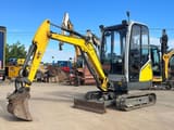 2013 Wacker Neuson ET18 mini excavator, side view