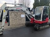 2014 Takeuchi TB260 mini excavator, side view
