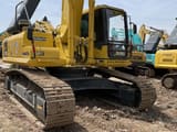 2022 Komatsu PC350-7 crawler excavator, side view