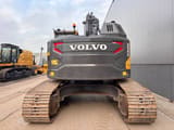 2018 Volvo ECR355EL crawler excavator rear view