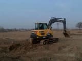 2024 Volvo EC80D mini excavator, side view