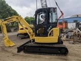 2020 Komatsu PC35 MR mini excavator, side view
