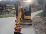 2021 Caterpillar 303E crawler excavator, front view