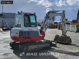 2018 Takeuchi TB250 mini excavator rear view