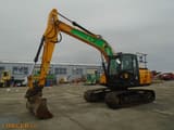 2018 JCB JS131LC crawler excavator, side view