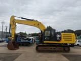 2014 Caterpillar 336E crawler excavator, side view