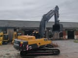 2022 Volvo EC480D crawler excavator, rear three-quarter view