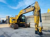 2021 Caterpillar 323 crawler excavator, side view