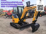 2026 LiuGong 9027F mini excavator, front three-quarter view