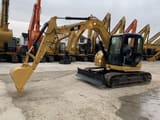 2020 Caterpillar 308D crawler excavator, side view