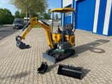 Berger Kraus BK1250JS mini excavator, side view